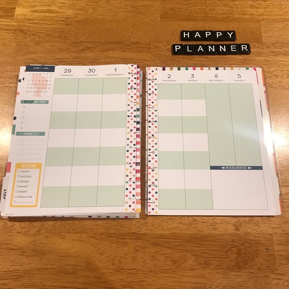 Happy Planner Covers & Guts From Student Planner - Picture 6 of 8